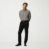 Dockers Stain Defender Mens Long Sleeve Regular Fit Button-Down Shirt