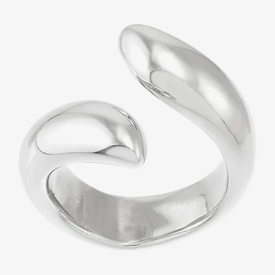 Limited Quantities! Womens 16MM Sterling Silver Bypass Band