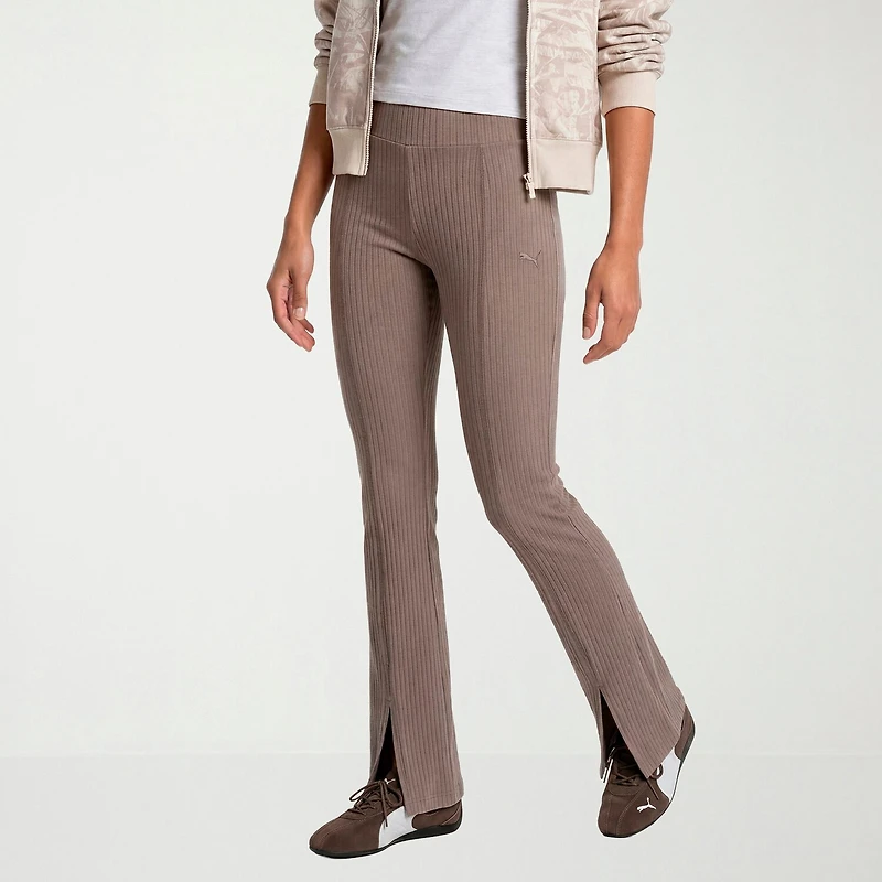 PUMA Womens Active Flare Full Length Leggings