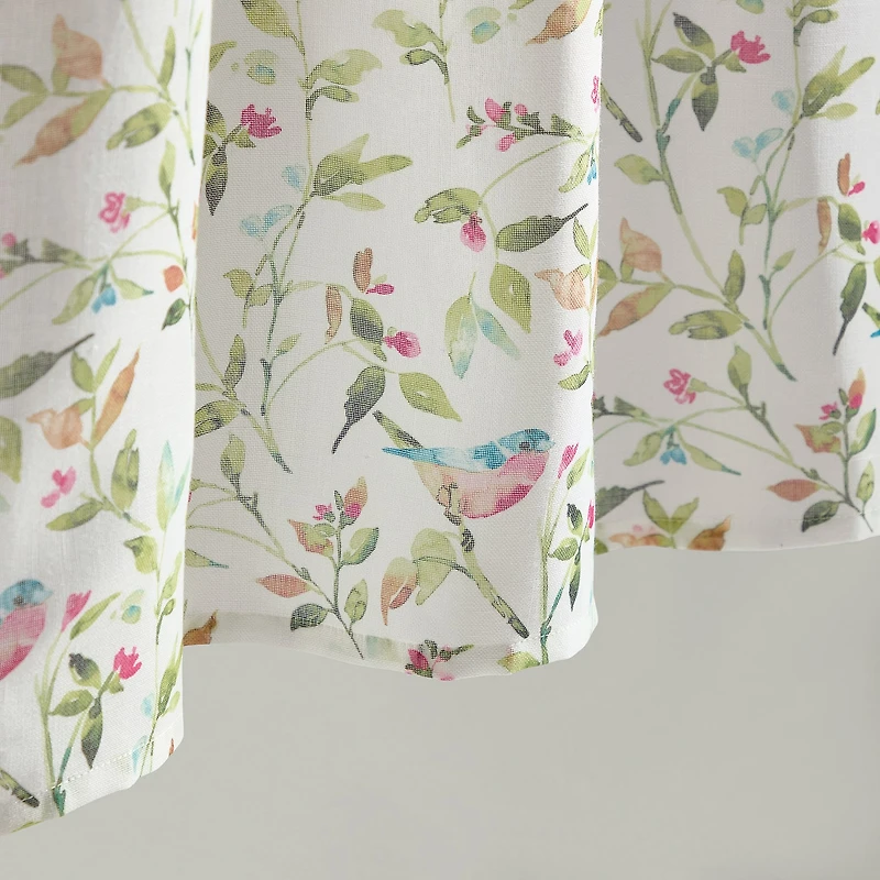Martha Stewart Kensington Garden Rod Pocket Tailored Valance