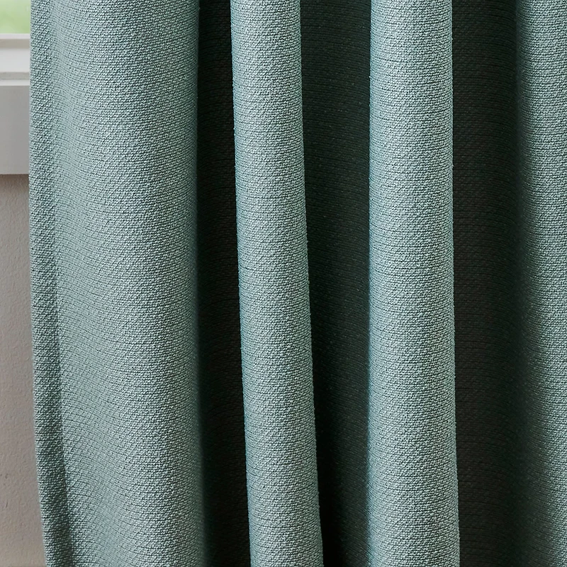 Martha Stewart Bethune Back Tab Blackout Set of 2 Curtain Panel