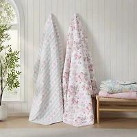 Laura Ashley Poppy Meadow Quilt Set