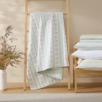 Laura Ashley Crinkle 3-pc. Duvet Cover Set