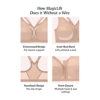 Glamorise Magiclift Racerback Bra- 1206