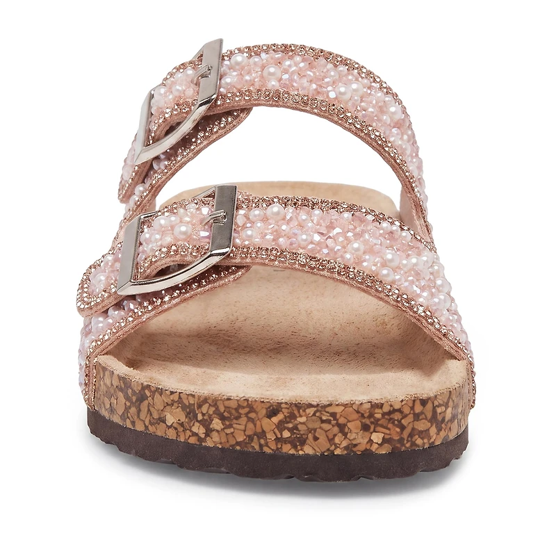 Pop Ranie Womens Adjustable Strap Footbed Sandals