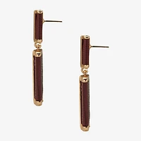 Worthington Womens Drop Earrings