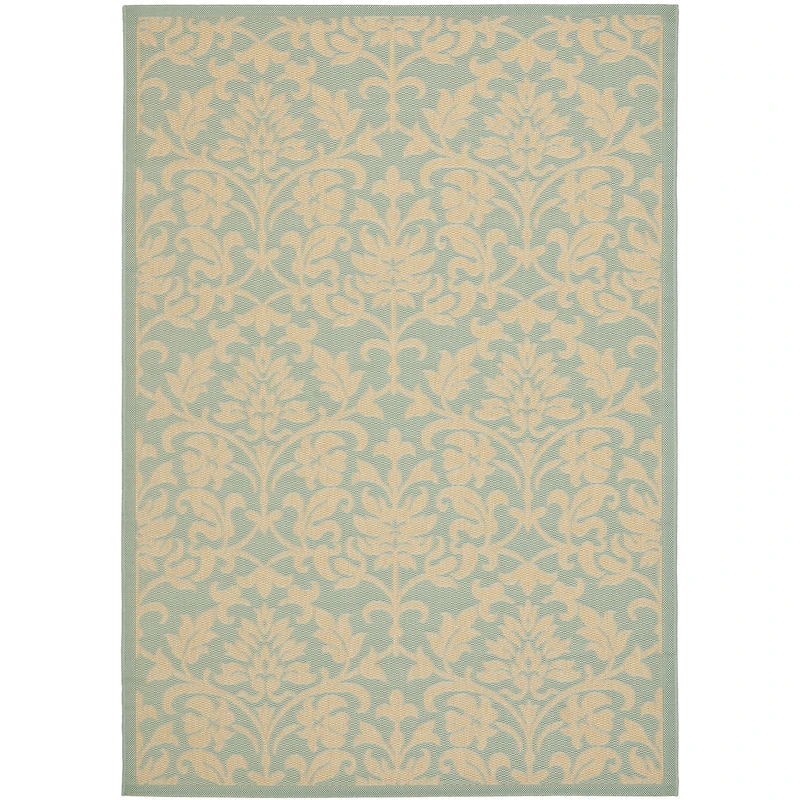 Safavieh Courtyard Collection Winston Oriental Indoor/Outdoor Area Rug