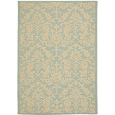 Safavieh Courtyard Collection Winston Oriental Indoor/Outdoor Area Rug
