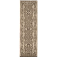 Safavieh Courtyard Collection Ilija Oriental Indoor/Outdoor Runner Rug