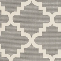 Safavieh Courtyard Collection Asa Geometric Indoor/Outdoor Area Rug