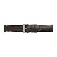 Samsung Galaxy 46 Mm Compatible Mens Brown Leather Watch Band Gp-R770breebad