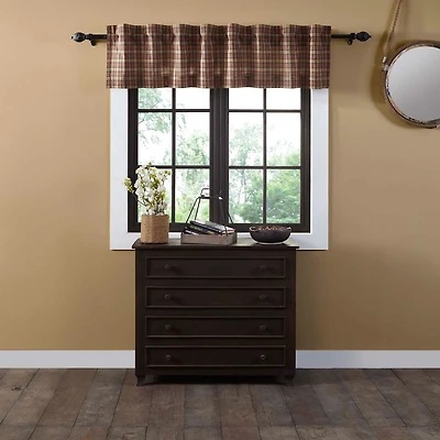 Crosswoods Rod Pocket Tailored Valance