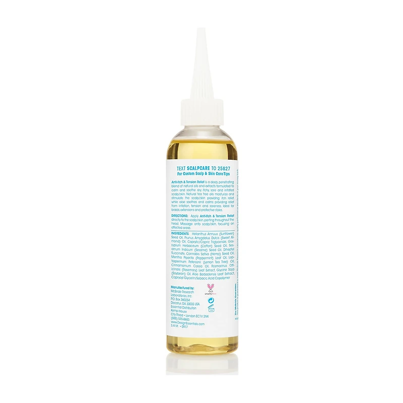 Design Essentials Scalp Care Anti-Itch & Tension Relief Oil Hair Treatment 4 oz.