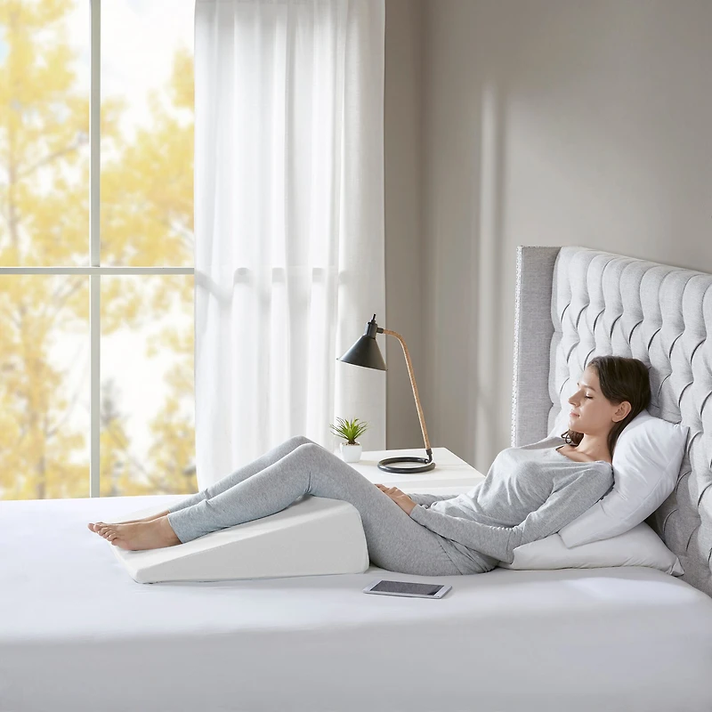 Sleep Philosophy Wedge Memory Foam Pillow