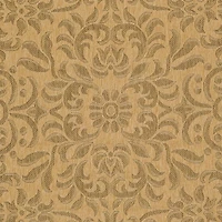 Safavieh Courtyard Collection Eleanor Oriental Indoor/Outdoor Round Area Rug