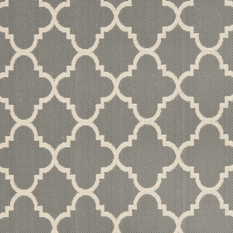 Safavieh Courtyard Collection Crispian Geometric Indoor/Outdoor Square Area Rug