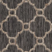 Safavieh Courtyard Collection Ian Geometric Indoor/Outdoor Area Rug