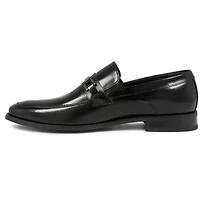 Stacy Adams® Blake Mens Leather Moc-Toe Slip-On Dress Shoes