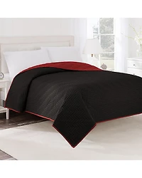 Martex Solid Reversible Coverlet