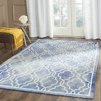 Safavieh Dip Dye Collection Jalen Geometric Square Area Rug