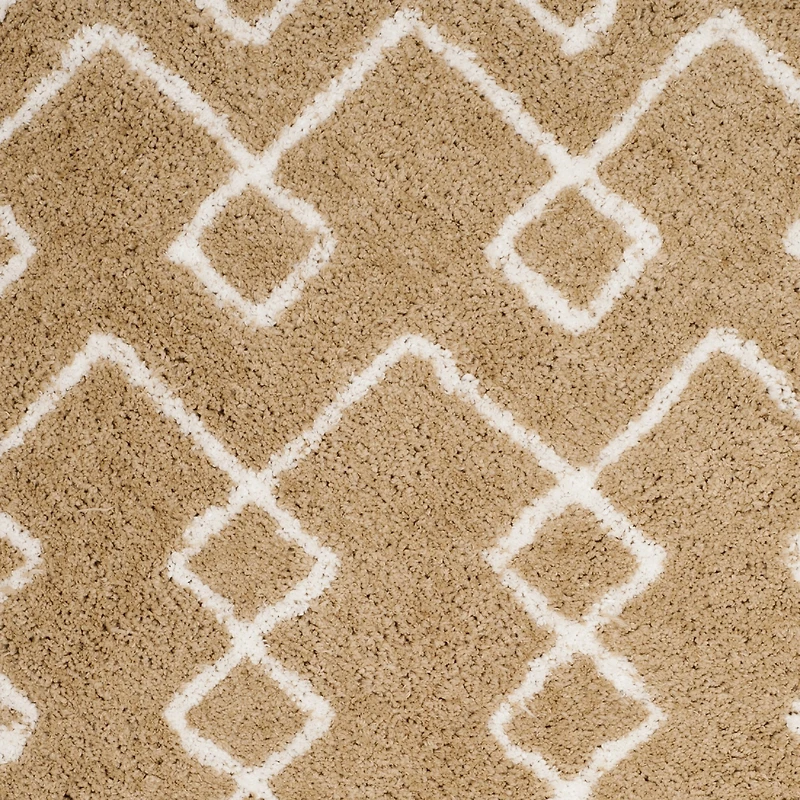 Safavieh Toronto Shag Collection Mabelle Geometric Area Rug