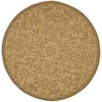 Safavieh Courtyard Collection Eleanor Oriental Indoor/Outdoor Round Area Rug