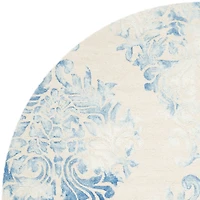 Safavieh Dip Dye Collection Collin Floral Round Area Rug
