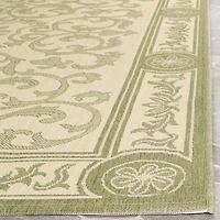 Safavieh Courtyard Collection Miah Floral Indoor/Outdoor Area Rug