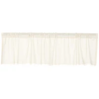 Tobacco Cloth Tailored Valance