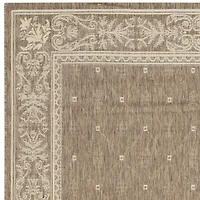 Safavieh Courtyard Collection Oakley Oriental Indoor/Outdoor Runner Rug