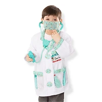 Melissa & Doug Doctor Role Play Unisex Dress Up Costume