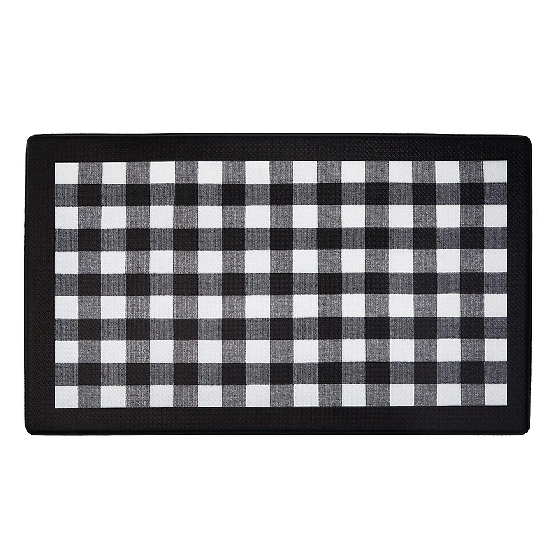 Achim Buffalo Check Anti-Fatigue 18"X30" Kitchen Mat