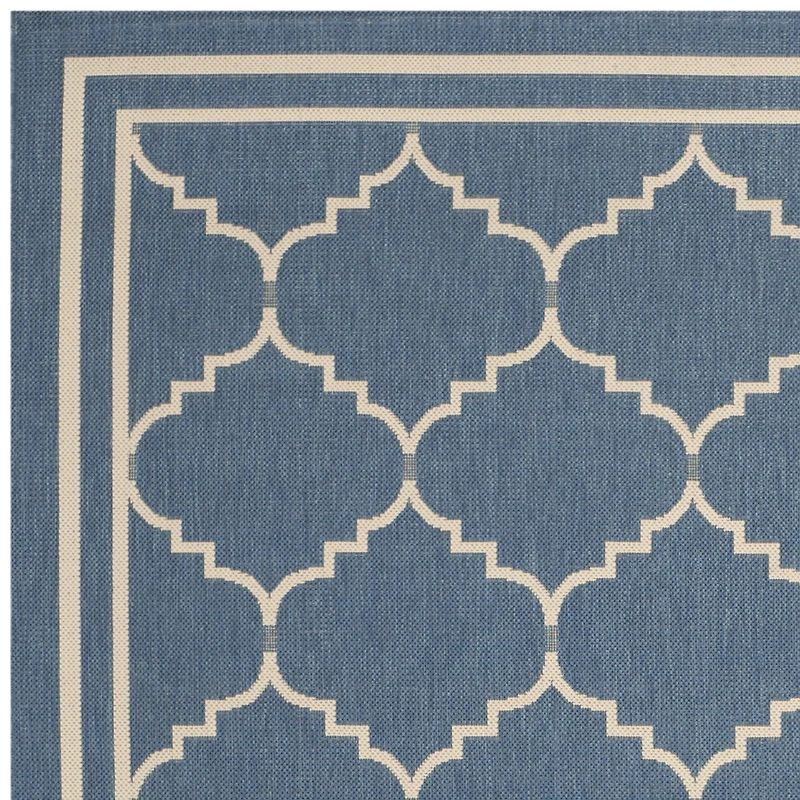 Safavieh Courtyard Collection Skin Geometric Indoor/Outdoor Area Rug