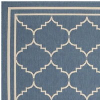 Safavieh Courtyard Collection Skin Geometric Indoor/Outdoor Area Rug