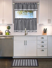 Achim Buffalo Check Anti-Fatigue 18"X30" Kitchen Mat