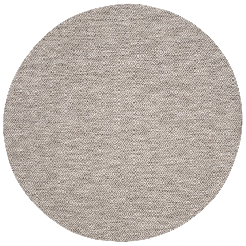 Safavieh Courtyard Collection Monroe Stripe Indoor/Outdoor Round Area Rug