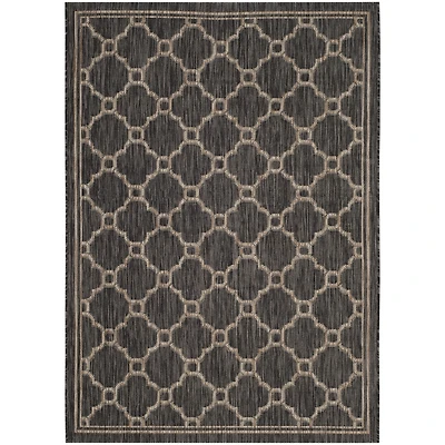 Safavieh Courtyard Collection Ian Geometric Indoor/Outdoor Area Rug