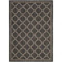 Safavieh Courtyard Collection Ian Geometric Indoor/Outdoor Area Rug