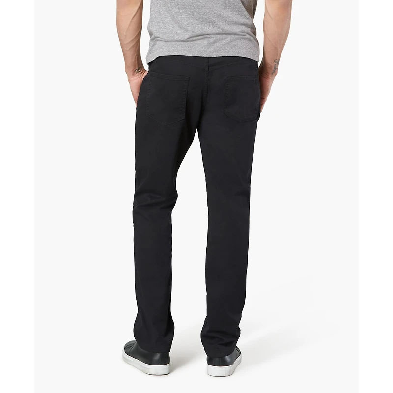Dockers Jean Cut Khaki All Seasons Tech Mens Comfort Waistband Straight Fit Flat Front Pant