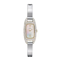 Seiko Womens Silver Tone Stainless Steel Bracelet Watch Sup388