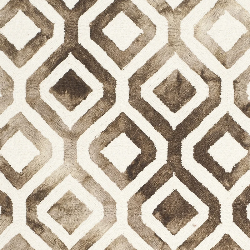 Safavieh Dip Dye Collection Lucian Geometric Square Area Rug