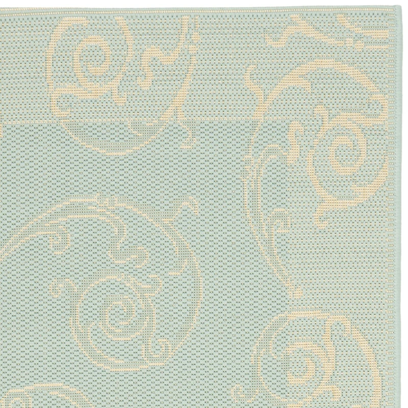 Safavieh Courtyard Collection Cletus Geometric Indoor/Outdoor Area Rug
