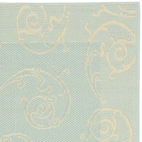 Safavieh Courtyard Collection Cletus Geometric Indoor/Outdoor Area Rug
