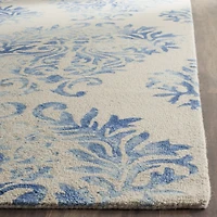 Safavieh Dip Dye Collection Collin Floral Square Area Rug