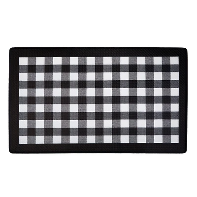 Achim Buffalo Check Anti-Fatigue 18"X30" Kitchen Mat