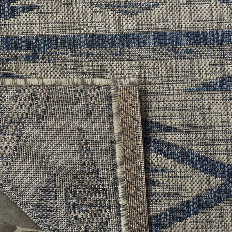 Safavieh Courtyard Collection Easton Geometric Indoor/Outdoor Area Rug