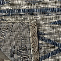 Safavieh Courtyard Collection Easton Geometric Indoor/Outdoor Area Rug