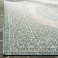 Safavieh Courtyard Collection Adria Oriental Indoor/Outdoor Area Rug