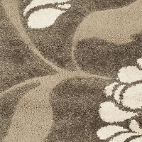 Safavieh Shag Collection Emmett Geometric Round Area Rug