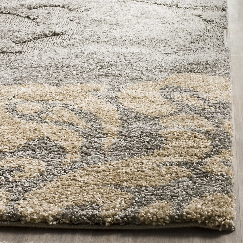 Safavieh Shag Collection Eric Geometric Square Area Rug